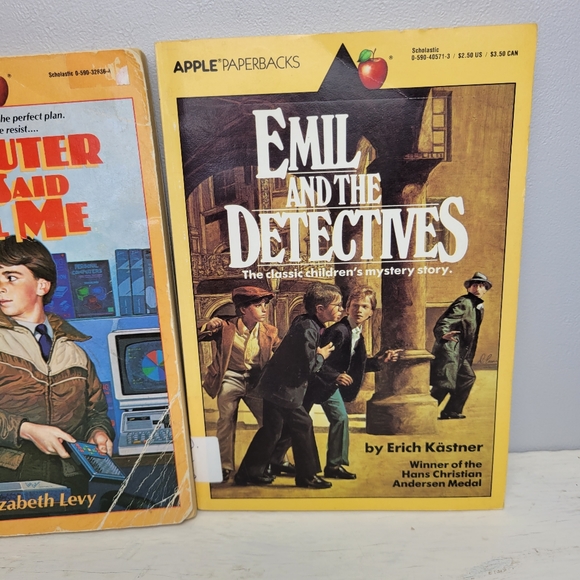 6 Book Bundle Scholastic Apple Set 6 Chapter Books Vintage Modern Mix Fiction - Picture 10 of 16